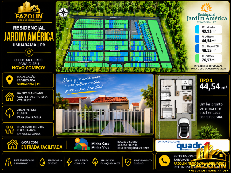 RESIDENCIAL JARDIM AMÉRICA | UMUARAMA/PR